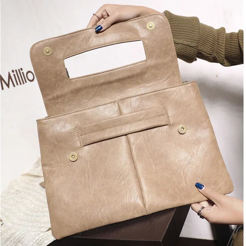 2024 Fashion womens envelope clutch High quality Crossbody Bags for women trend handbag messenger bag large Ladies Clutches 240729