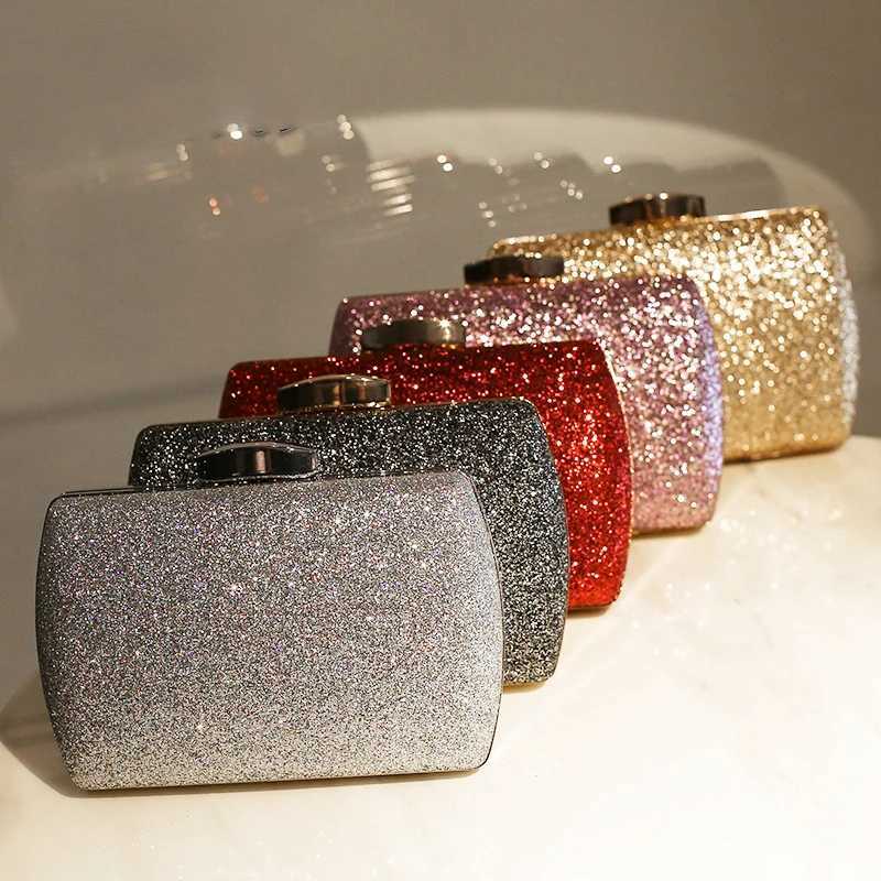 Luxury Womens Cross Bag Red Diamond Clutch Designer Handbag Evening Purse Sparkling Crossbody Shoulder Messanger Party Bag 2023XJ240729