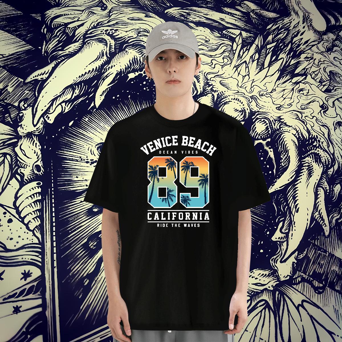 Cool Men Tshirts 230g 100% Cotton Street letter Skull Breathable Short Sleeve Designer Fashion T shirt Clothings