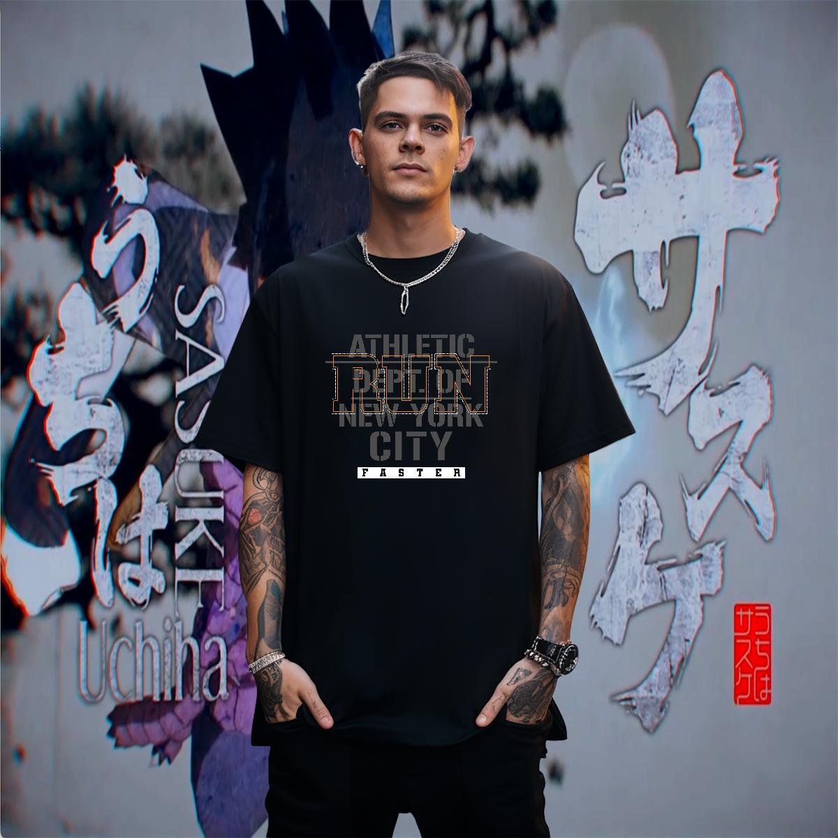 TOP Quality Men Tees 230g Cotton High Street Hip Hop letter Custom Printed Short Sleeve O-Neck 2024 Designer T Shirt For Man Tops Tees