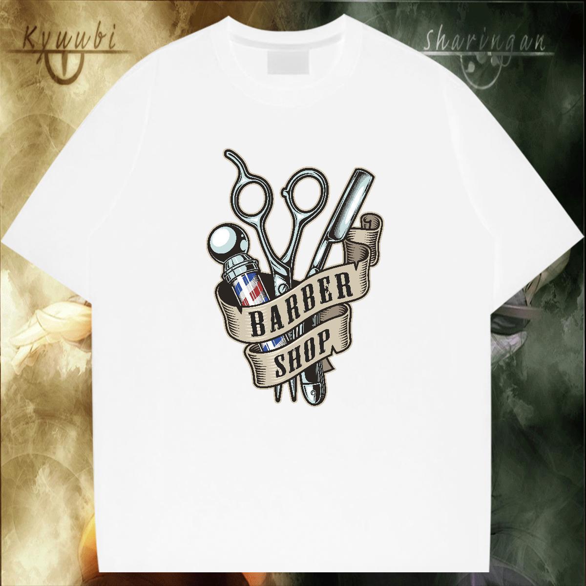 Loose Mens Tshirts 230g Pure Cotton Spring Summer tool DIY Anime Breathable Crew Neck Designer Man T Shirts Tops Tees