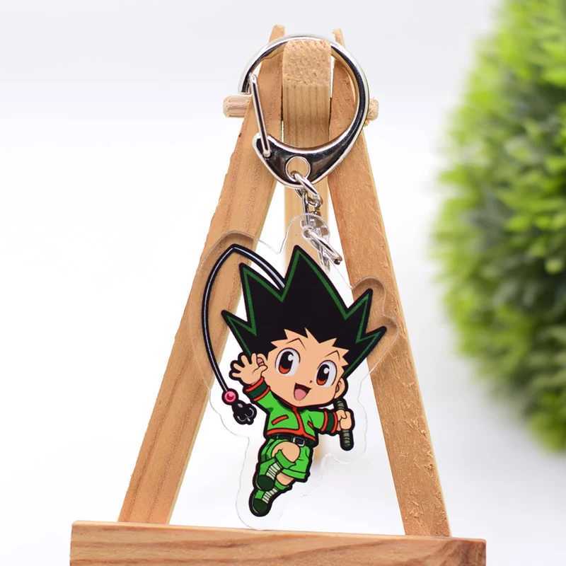 Janpanese Anime Keychain Arcylic Cartoon Figures Keyrings Cartoon AccessoriesL240729