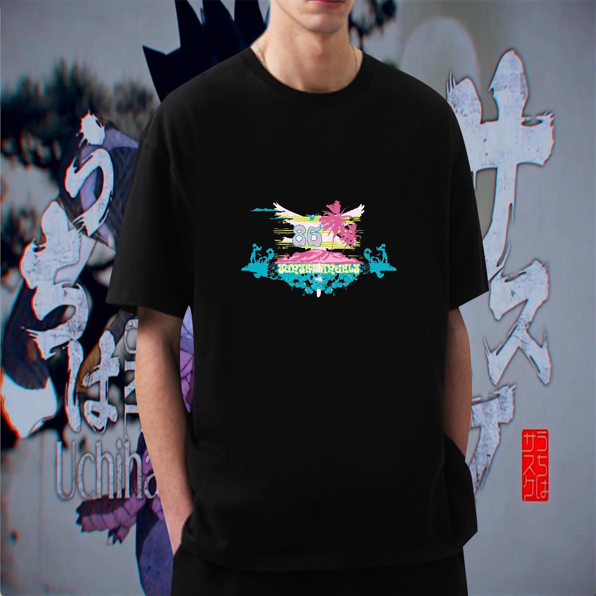 TOP Quality Men Tshirts 230g Cotton Summer Casual tree Floral Print Breathable Short Sleeve Custom T Shirts Men Tees Shirts