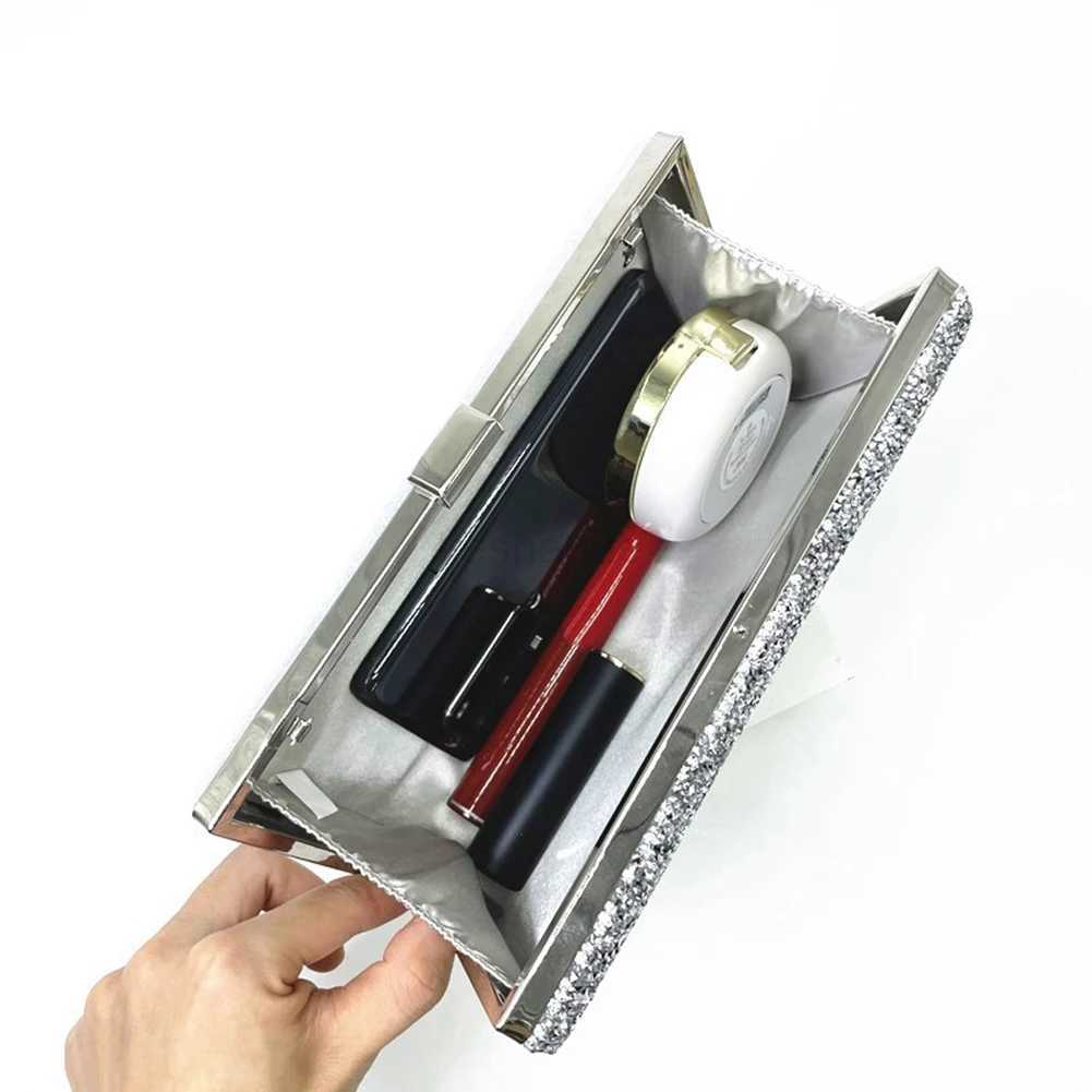 Fashion Women Clutches Purse Elegant Glitter Bling Dating Evening Bags for Dance Wedding Party Banquet Handbags Ladies WalletXJ240729