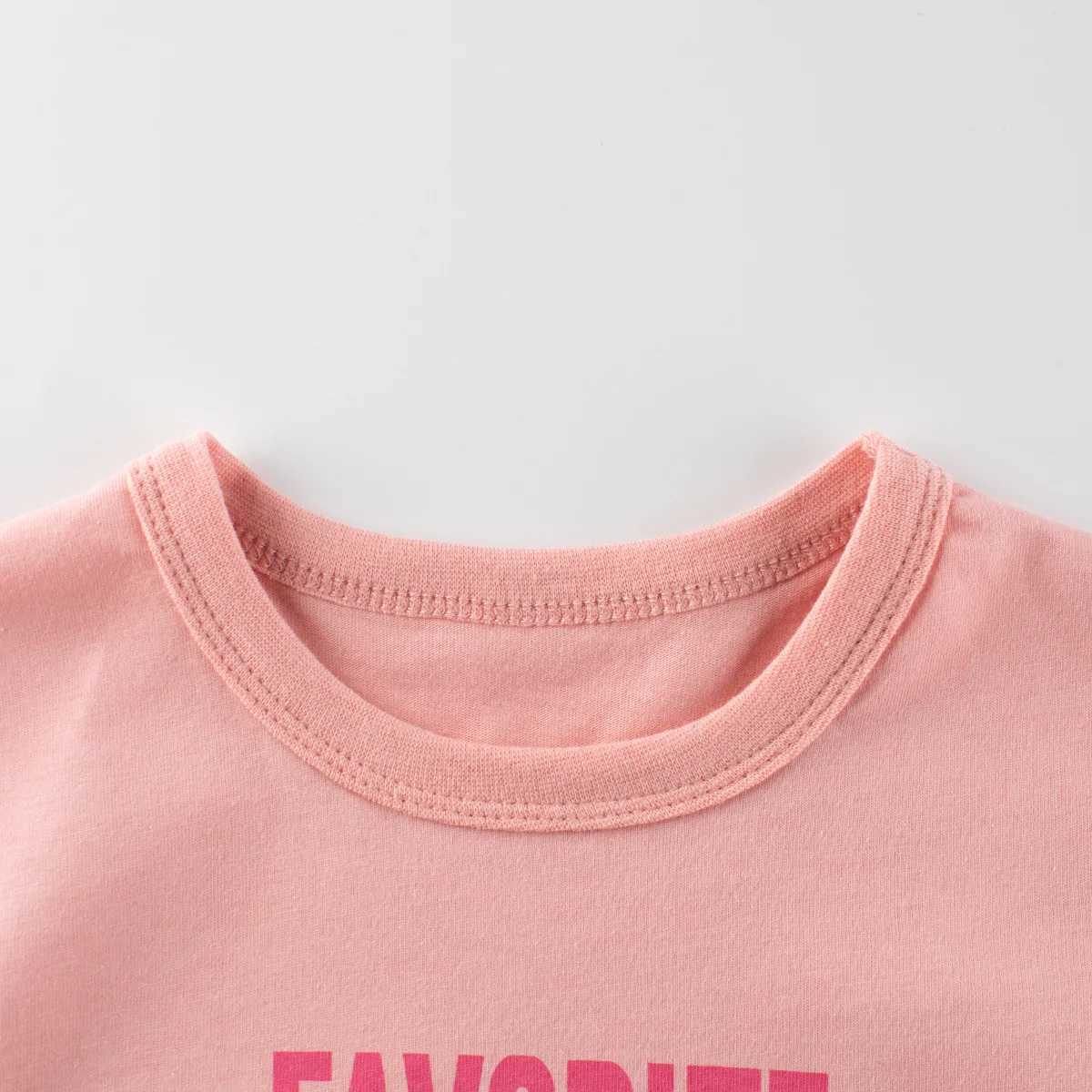 T-shirts 1-9T Toddler Kid Baby Girl T Shirt Summer Clothes Short Sleeve Infant Tshirt Basic Tee Top Children Sweet OutfitL24729