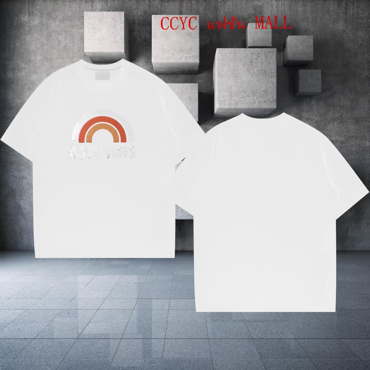 Brand Tshirt for Man Woman 230g 100% Cotton Anime Printing Street letter DIY Printed Breathable Crew Neck 2024 DIY T shirt Tee Shirt