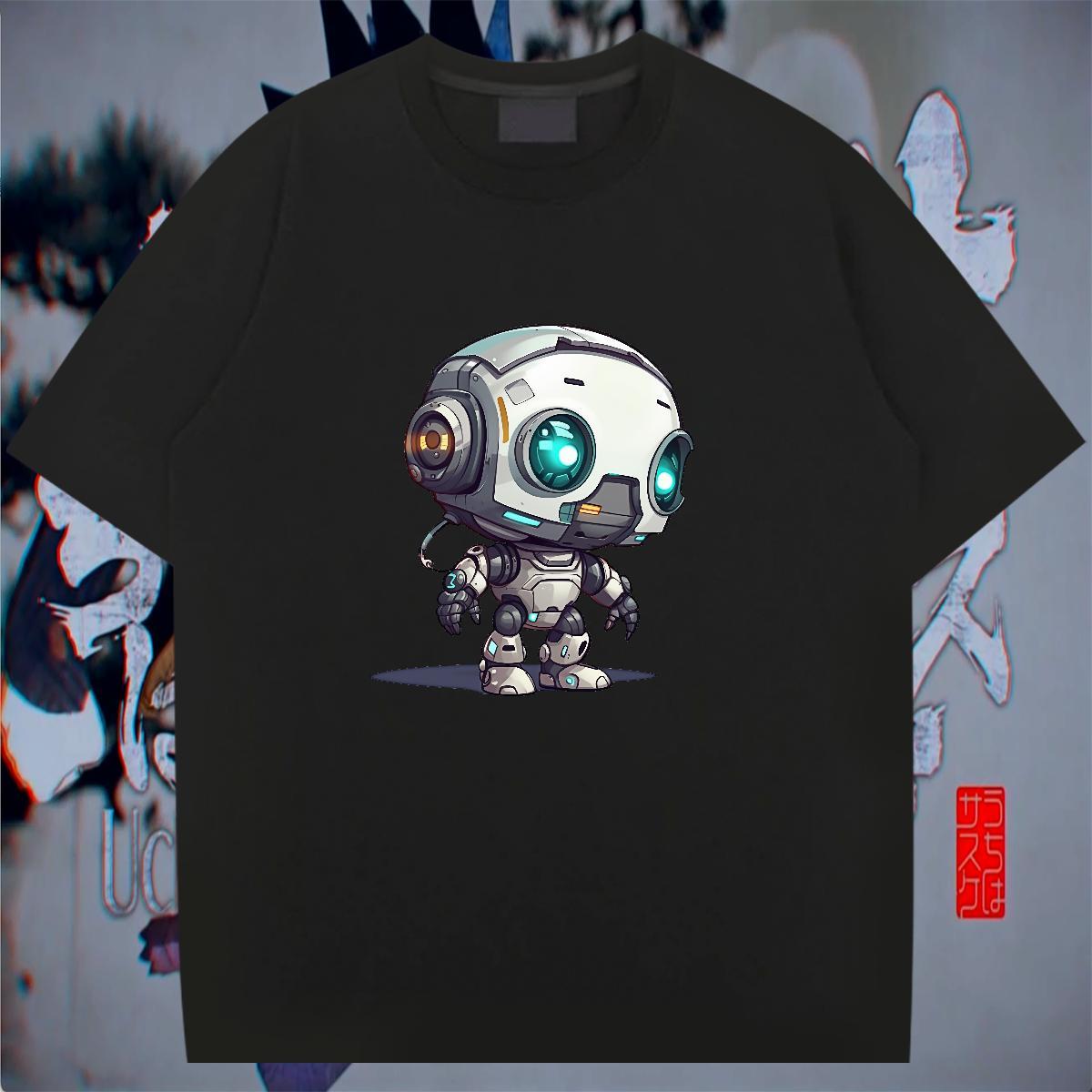 Soft Men Tees 230g 100% Cotton Home Outdoor ET DIY Anime Crew Neck New Arrival Mens T Shirts Tshirts