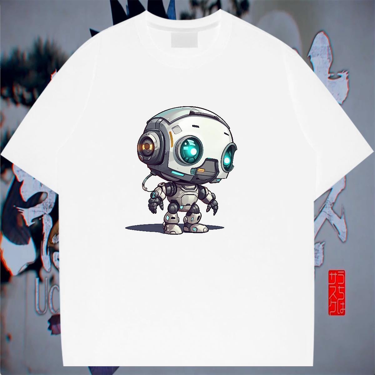 Soft Men Tees 230g 100% Cotton Home Outdoor ET DIY Anime Crew Neck New Arrival Mens T Shirts Tshirts