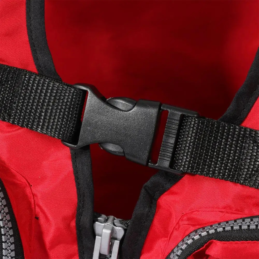 Nylon Rescue Jacket Adult Swimming Life Vest Outdoor Buoyancy First Aid Kayak Fishing Life Jacket Vest for Drifting Boating 240726