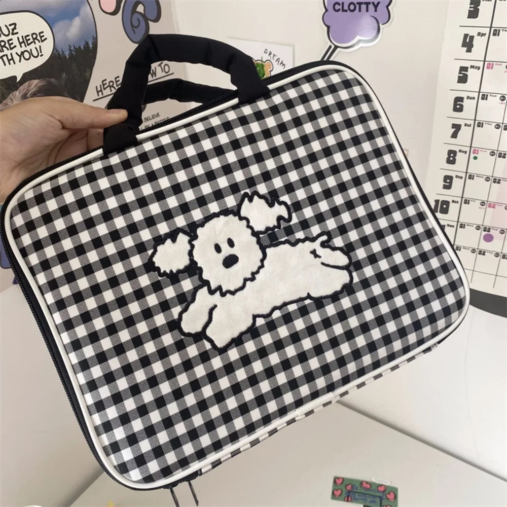 Cute Laptop Bag Sleeve Handbag 11 12 13.3 13.6 14 inch Table Cover Bags Computer Bags for Macbook Air 13.3 iPad Pro 10.5 11 12.9 240903