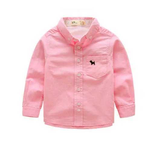 Hot selling 1 childrens boy shirt pure cotton childrens shirt 2-11 year old clothing baby boy birthday gift childrens clothingW240729