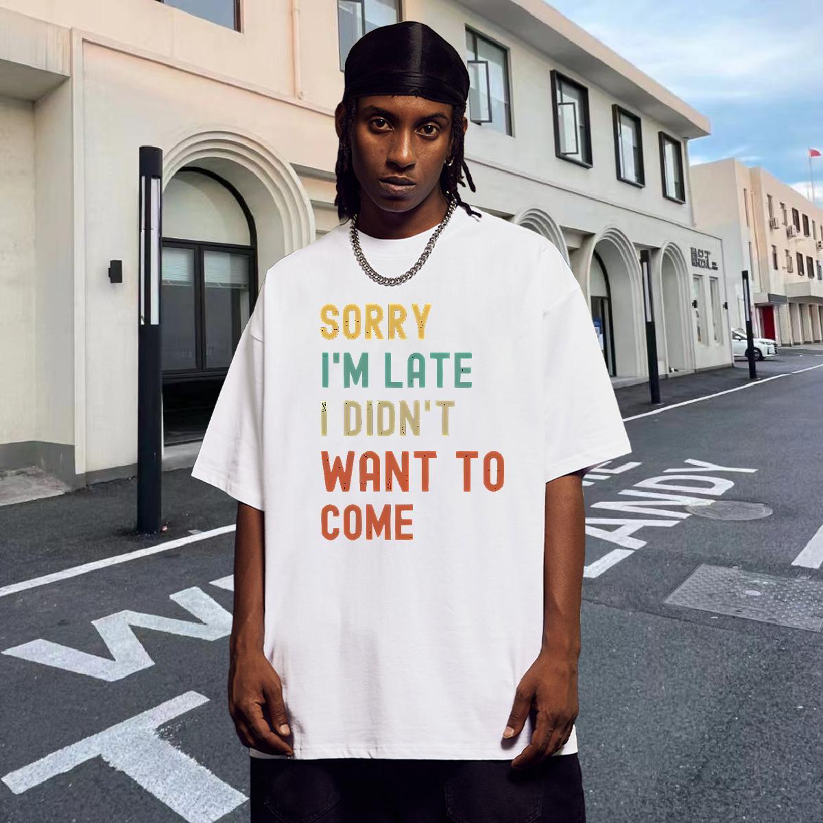 Classic Men Tshirts 230g 100% Cotton Street Casual letter Oversized 3XL 4XL Short Sleeve O-Neck Free Shipping T Shirt For Man Tops Shirt