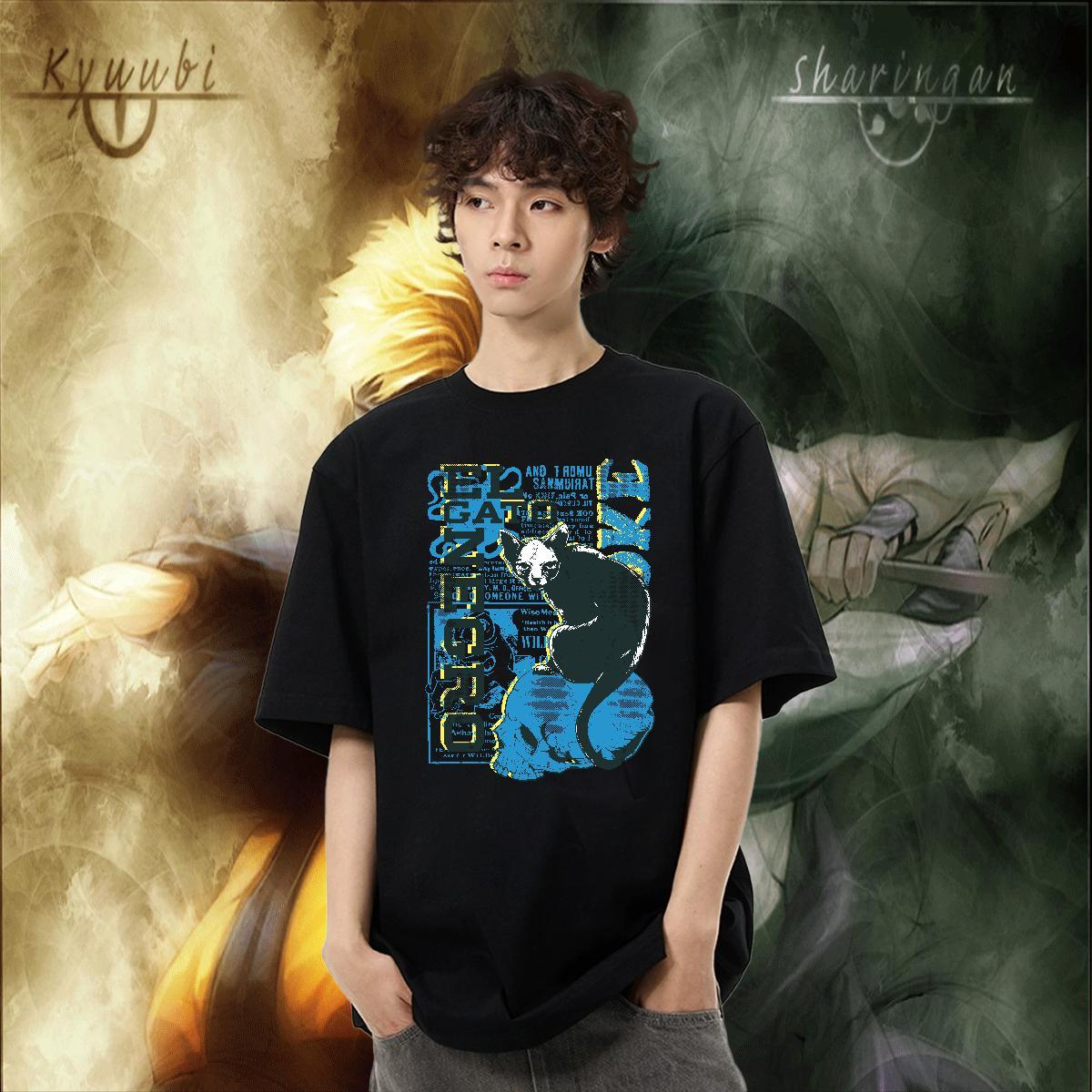 TOP Quality Tshirt for Man Woman 230g 100% Cotton Summer Casual cat White Plus Size Breathable Designer Fashion T-Shirts for Men Tops