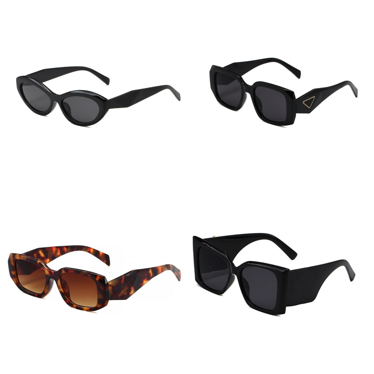 Hot-selling Retro Sunglasses Unisex Classic Vintage Sunglasses Small Square Rectangle 90s Glasses Trendy for Women Men Aesthetic with BOX