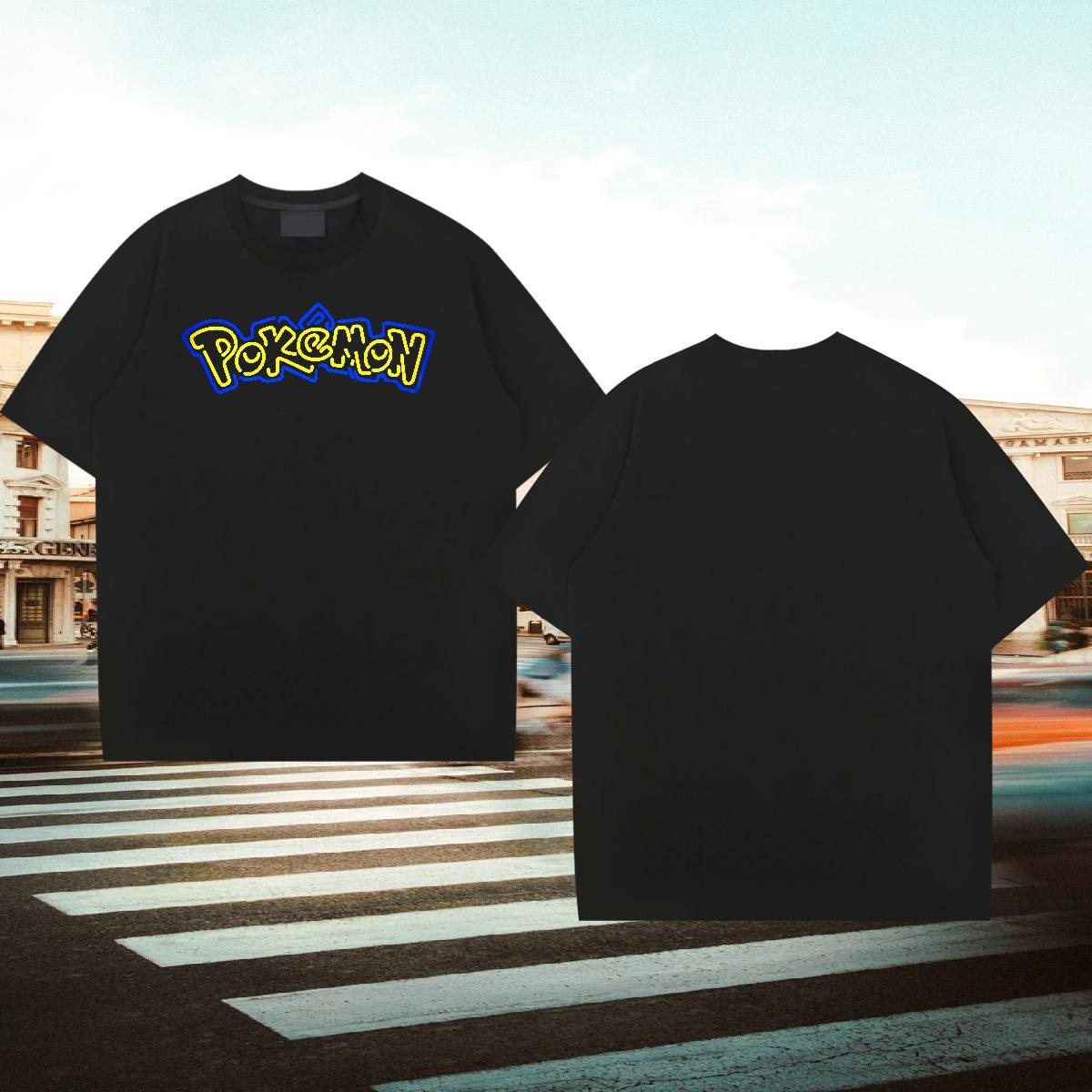 Popular Couples T Shirts 230g Cotton Hip Hop Street letter White Plus Size O-Neck Short Sleeve Brand T-Shirts for Men Tees