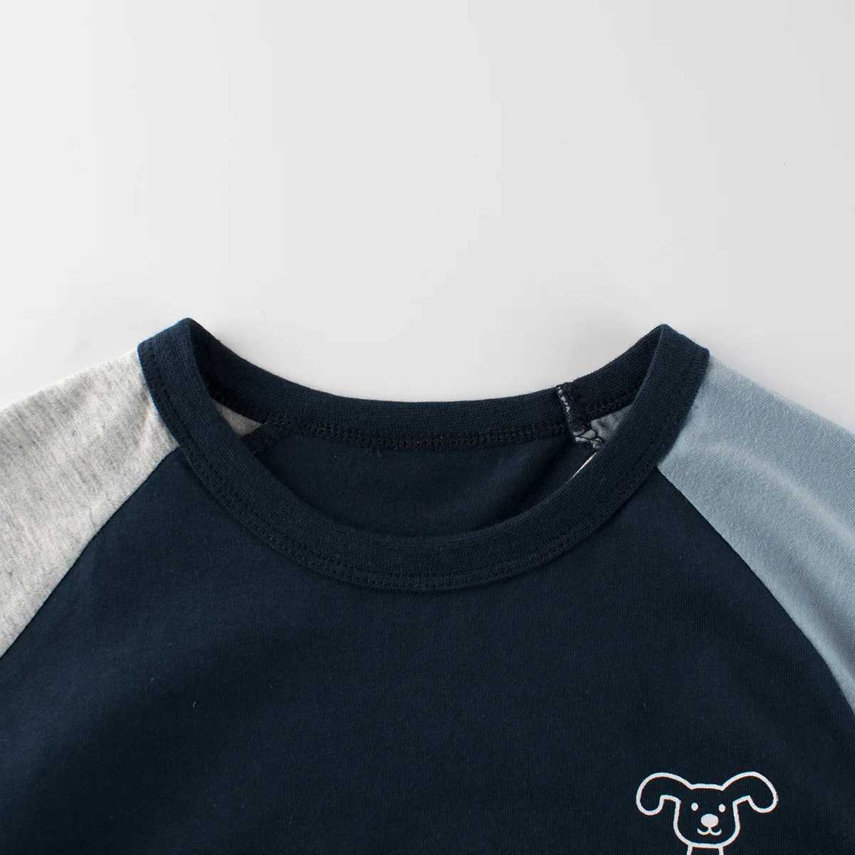 T-shirts 1-9T Toddler Kid Baby Boy Clothes Summer Infant T Shirt Cotton Dog Print Tshirt Childrens Basic Tee Top OutfitL24729