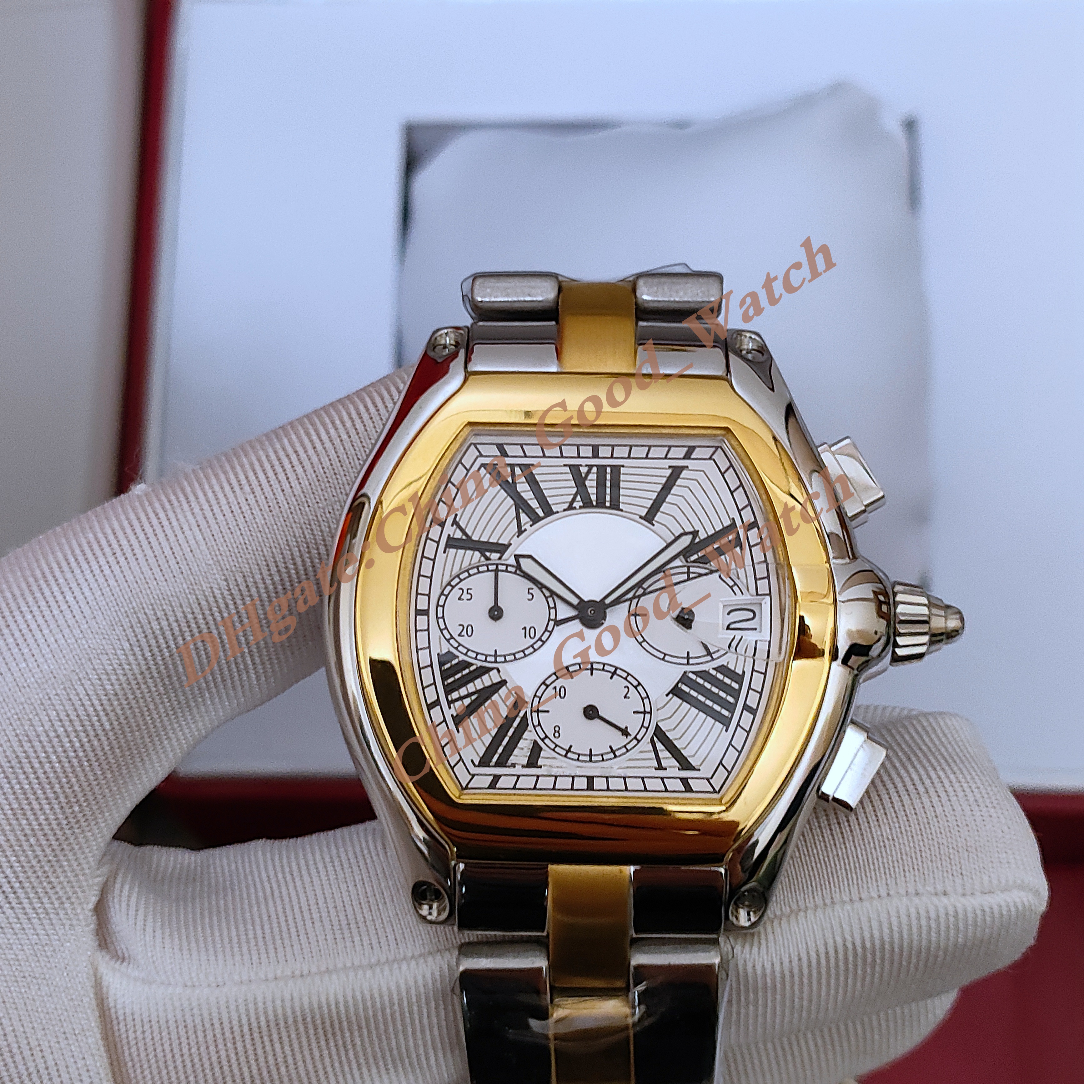 3 Style Mens Watches W62027Z1 W6206017 Men's Watch Quartz Movement 40MM Stainless Steel date Mens size Wristwatches