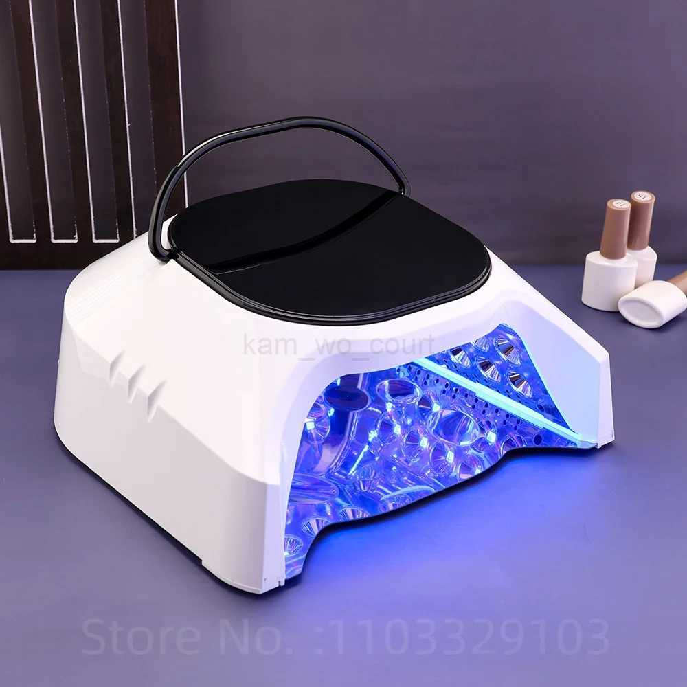 86W Rechargeable Nail UV LED Lamp with Hand Wireless Nail Dryer for Gel Polish Professional Nail Art Manicure Tools for HomeM240729