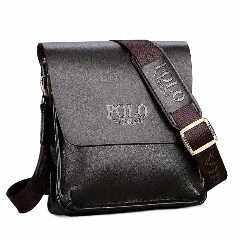 the leisure busin single Polo vertical man trend inced shoulder bag S5lB#