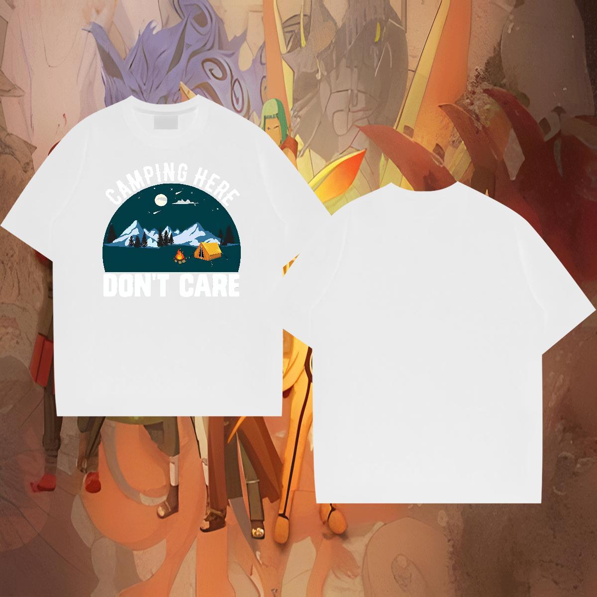 Wholesale Men Tshirts 100% Cotton 230g Hip Hop mountains Graphic Crew Neck Fashion Casual T-Shirts Tee Shirt