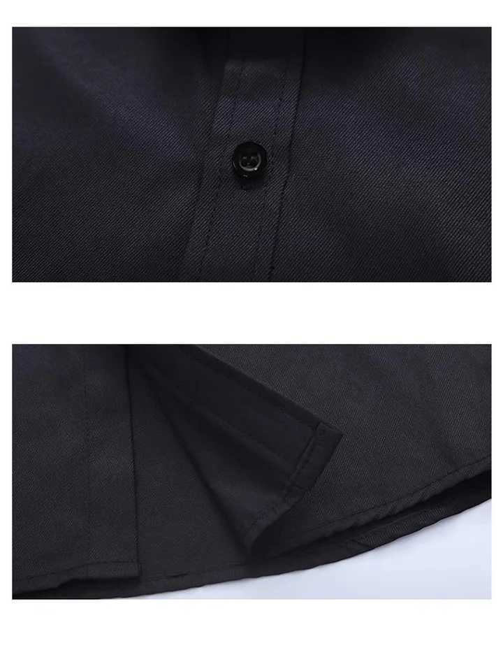 Solid Basic Collar Short Sleeve Shirt Solid Short Sleeve Top School Performance Uniform Solid Color Boys VersatileW240729