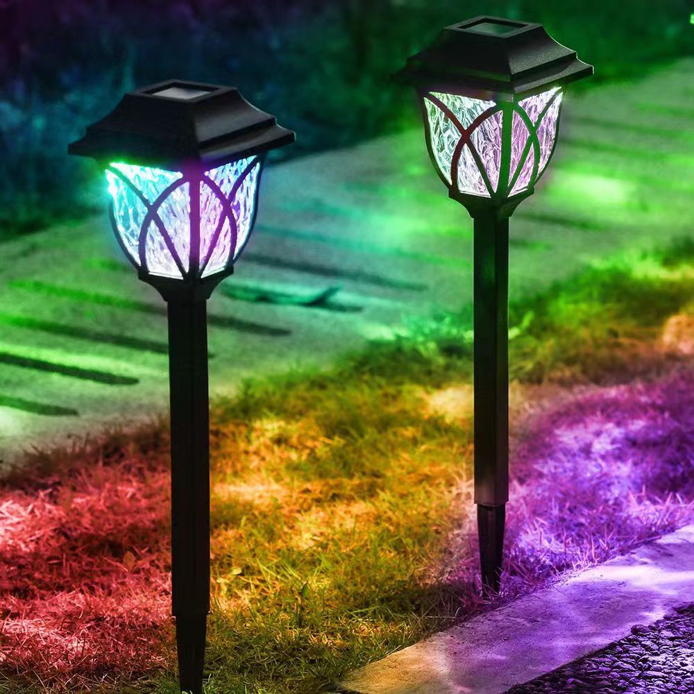 10 Pack Solar Yard Lights Bright Lawn Lights Outdoor Waterproof Led Solar Pathway Lights Landscape Path Lights