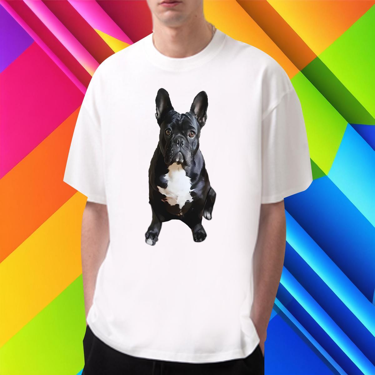Popular Mens Tshirts 100% Cotton 230g Casual dog Anime Print Crew Neck Breathable Designer Fashion T shirt Clothings