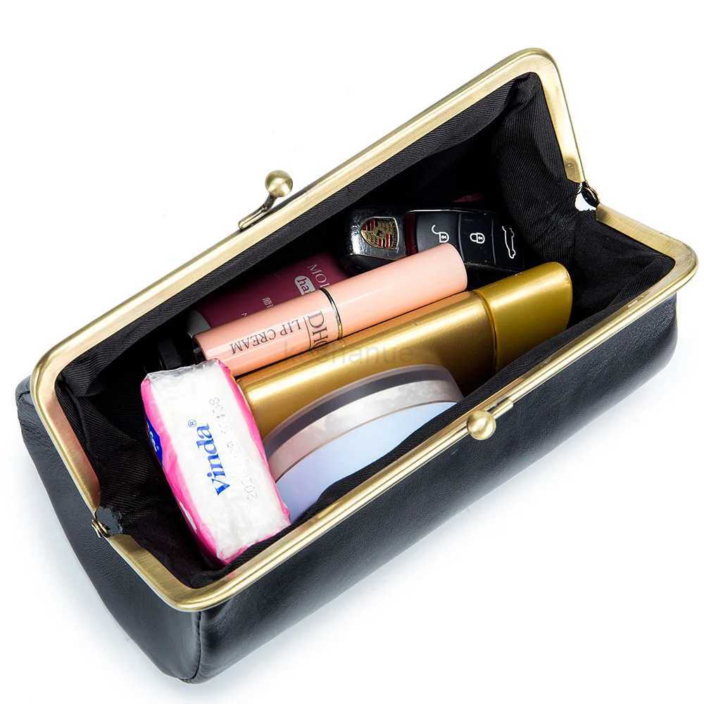 URBAN MASTER Elegant Clutch Vinho Bags for Women Genuine Cow Leather Ladies Vintage Purses and Handbags Casual Party ClipXJ240729