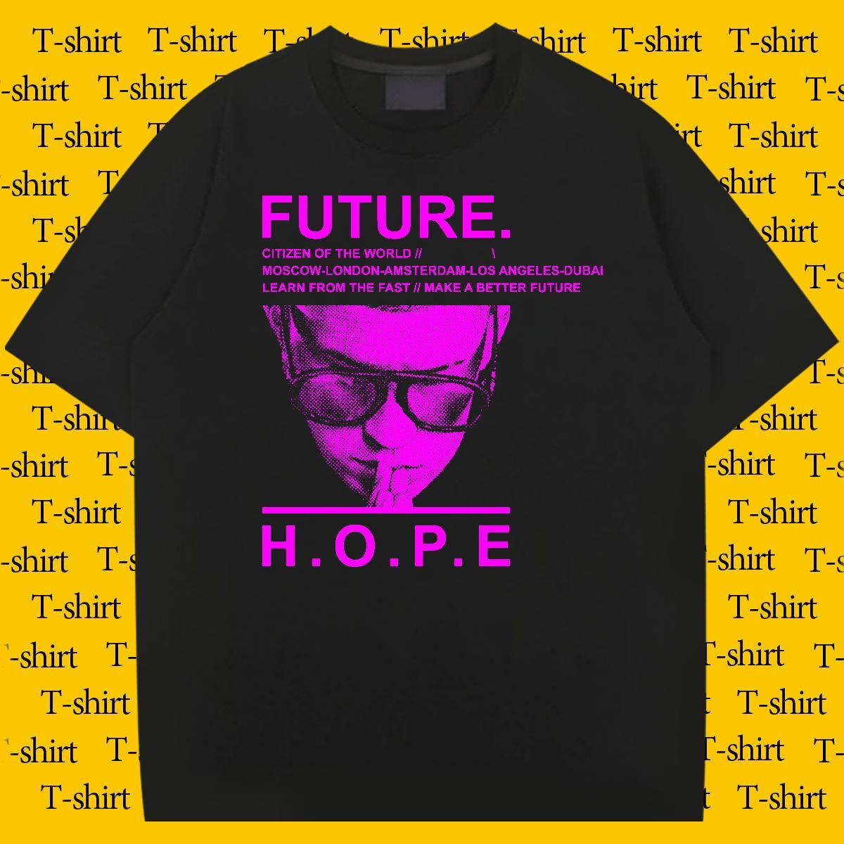 High Quality Mens Tshirts 100% Cotton 230g Outdoor ET Custom Printing Breathable Crew Neck Casual New T-Shirts for Men Clothes
