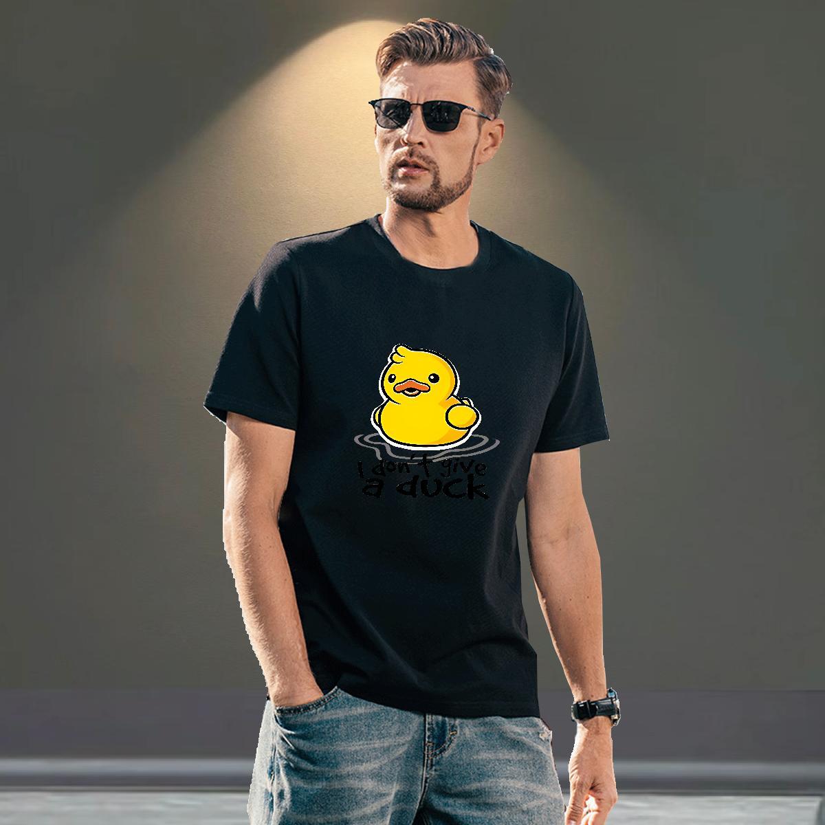 Loose Couples T Shirts 230g Cotton Daily Outfit duck Oversized Pure Cotton Factory Direct T Shirt For Man Wear