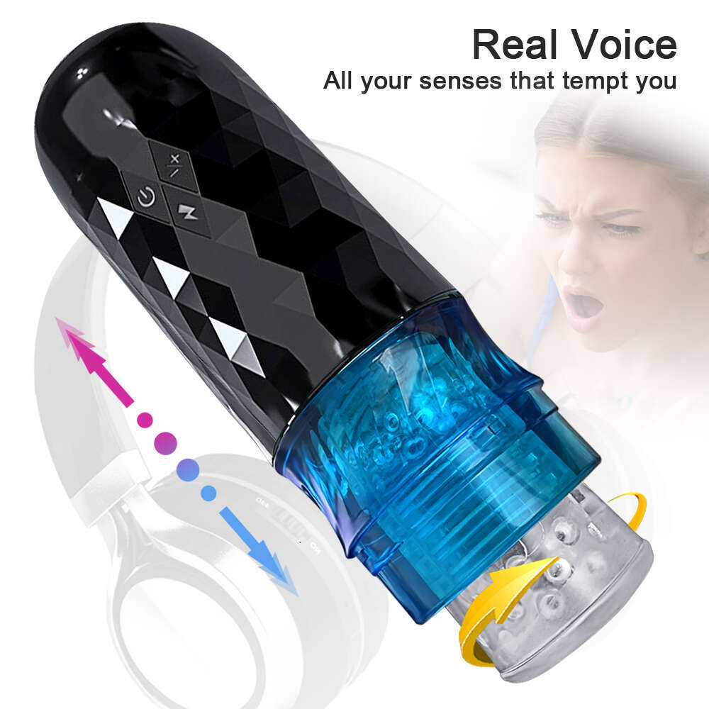 Telescopic Rotation Male Masturbator Vagina Masturbation Equipment Sex Toys for Men Goods for Adults Piston Automatic Mastubator