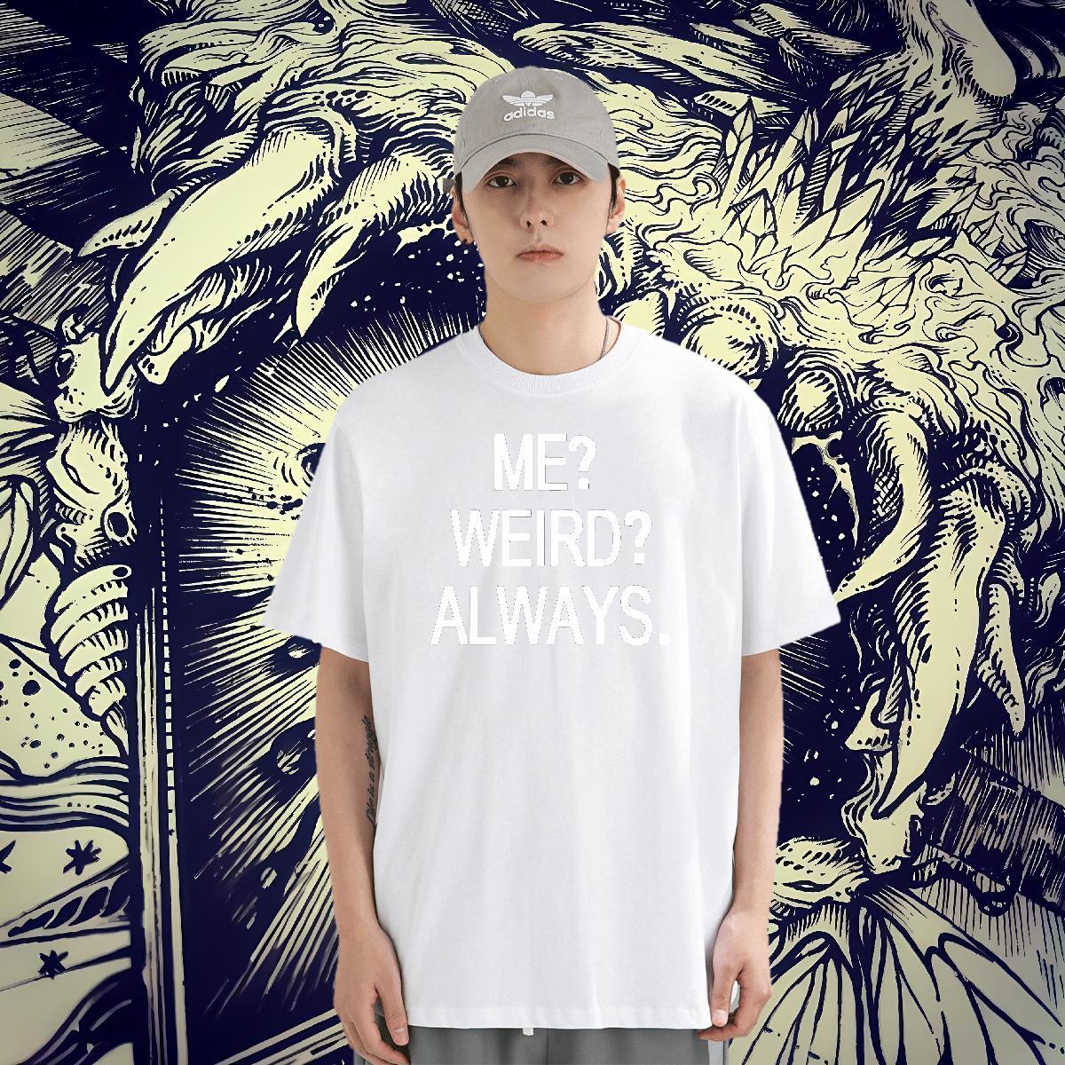 High Quality Men Tees 230g Cotton Spring Summer letter DIY Crew Neck New Men T Shirts Top Tees
