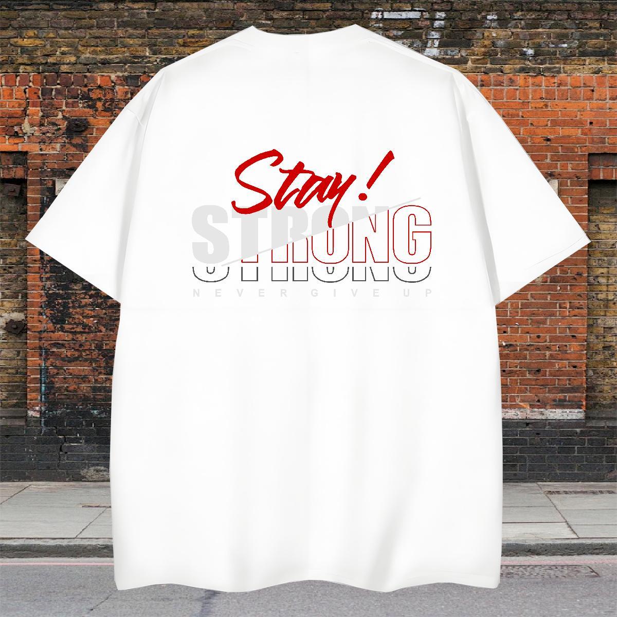 Loose Fit Men Clothes T-Shirt 230g Pure Cotton Sports Casual letter DIY Printed Breathable Crew Neck 2024 Designer T-Shirts for Men Tops Tees