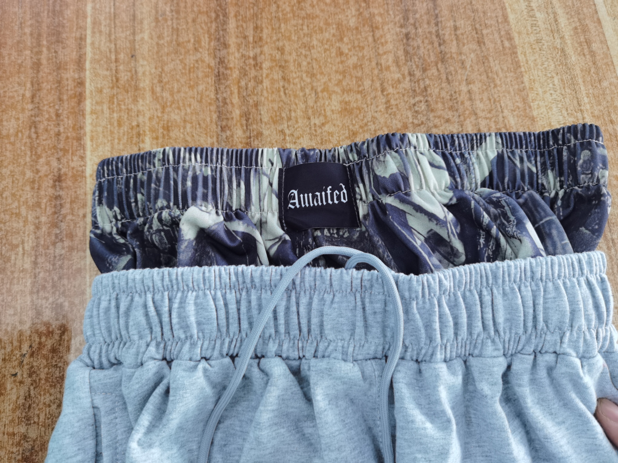 Mens Pants Streetwear Y2k Wide Leg Men Retro Double Waisted Sweatpants Embroidered Camouflage Pattern Trend Casual Unisex Baggy
