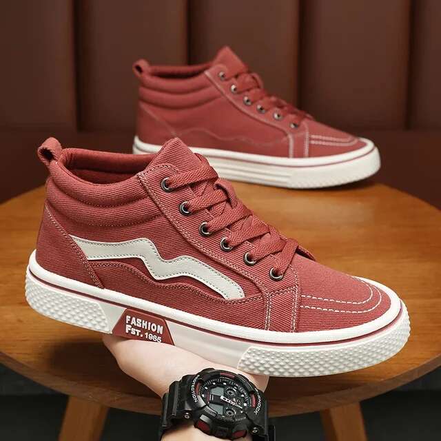 Ddmysports Fashion Woven Cloth Skateboarding Mens Breathable Walking Men Running Sneakers Comfortable Sports Casual Shoes Outdoor OUTDOOR
