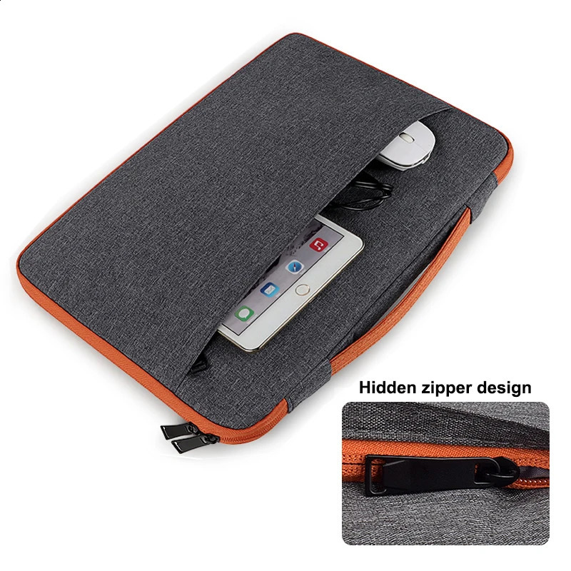 Laptop Case 13 14 15 15.6-inch Laptop Case Suitable for Macbook Shockproof Computer briefcase Travel Business Mens Case 240903