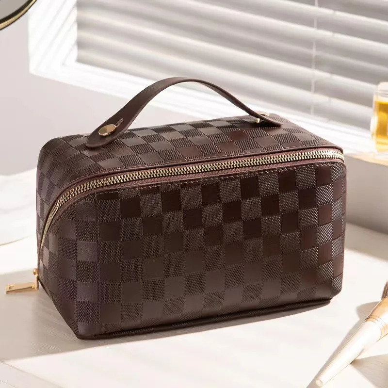 vanity bag the tote bag Sophisticated Female Vanity Pack | Luxurious Waterproof Makeup Storage Solution