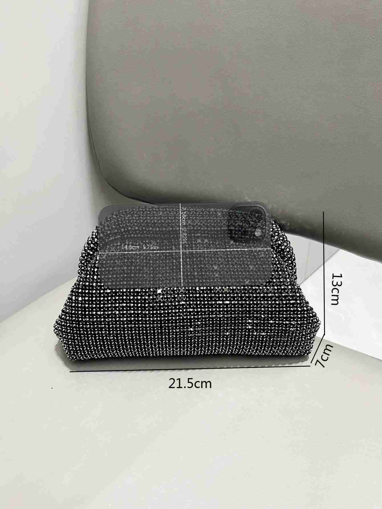 bag Luxury Designer Rhinestones Clutch Purse Bag for women handle Shoulder Bag Purse evening bag banquet bagXJ240729