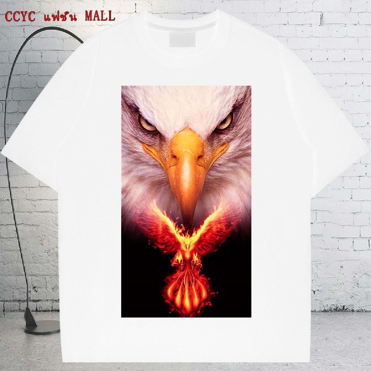 Brand Men Tees 230g 100% Cotton Street eagle DIY Logo Oversized O Neck Short Sleeves Custom Man T Shirts Top Tees
