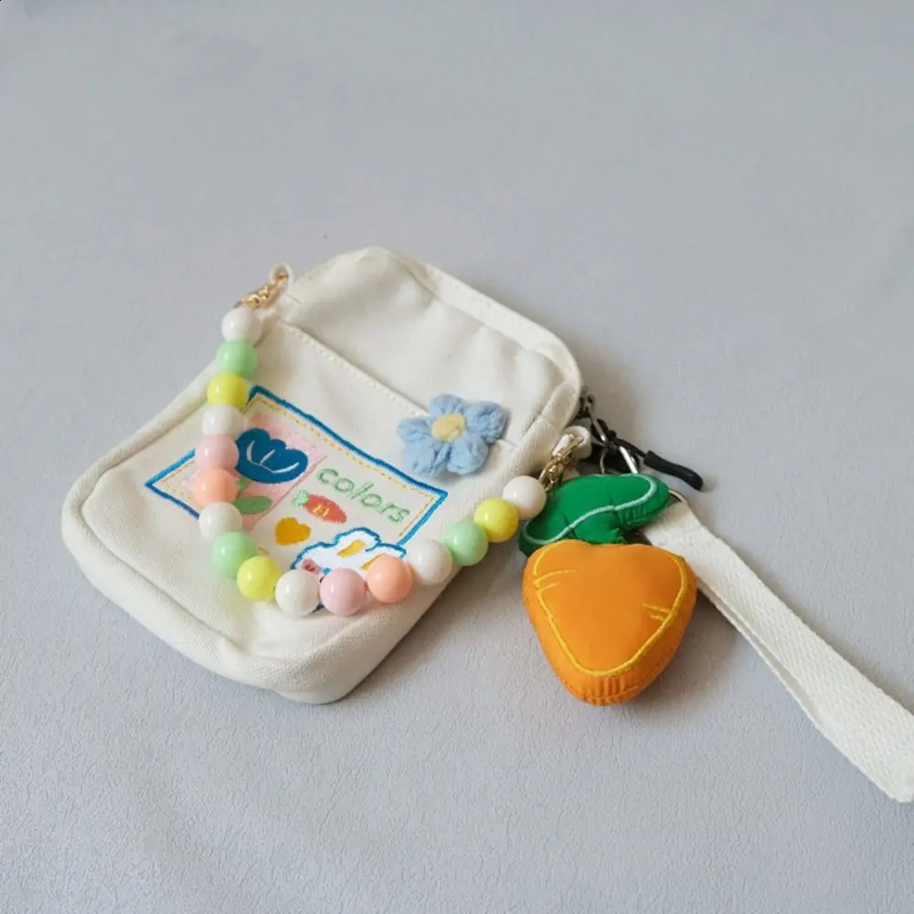 Colored Bead Handbag Chain Replaceable Bag Parts Accessories Handbag Strap Resin Phone Case Accessories Handcrafted Wristband 240729