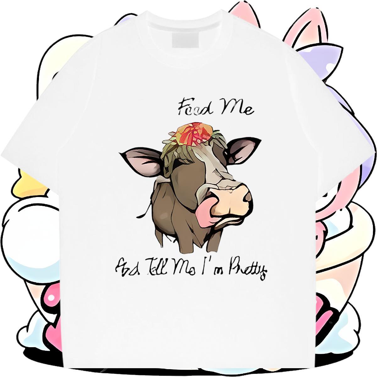 Free Shipping Men Tshirts 230g Pure Cotton Anime Printing Street cow Oversized 4XL Breathable Short Sleeve Custom Man T Shirts Tops Shirt