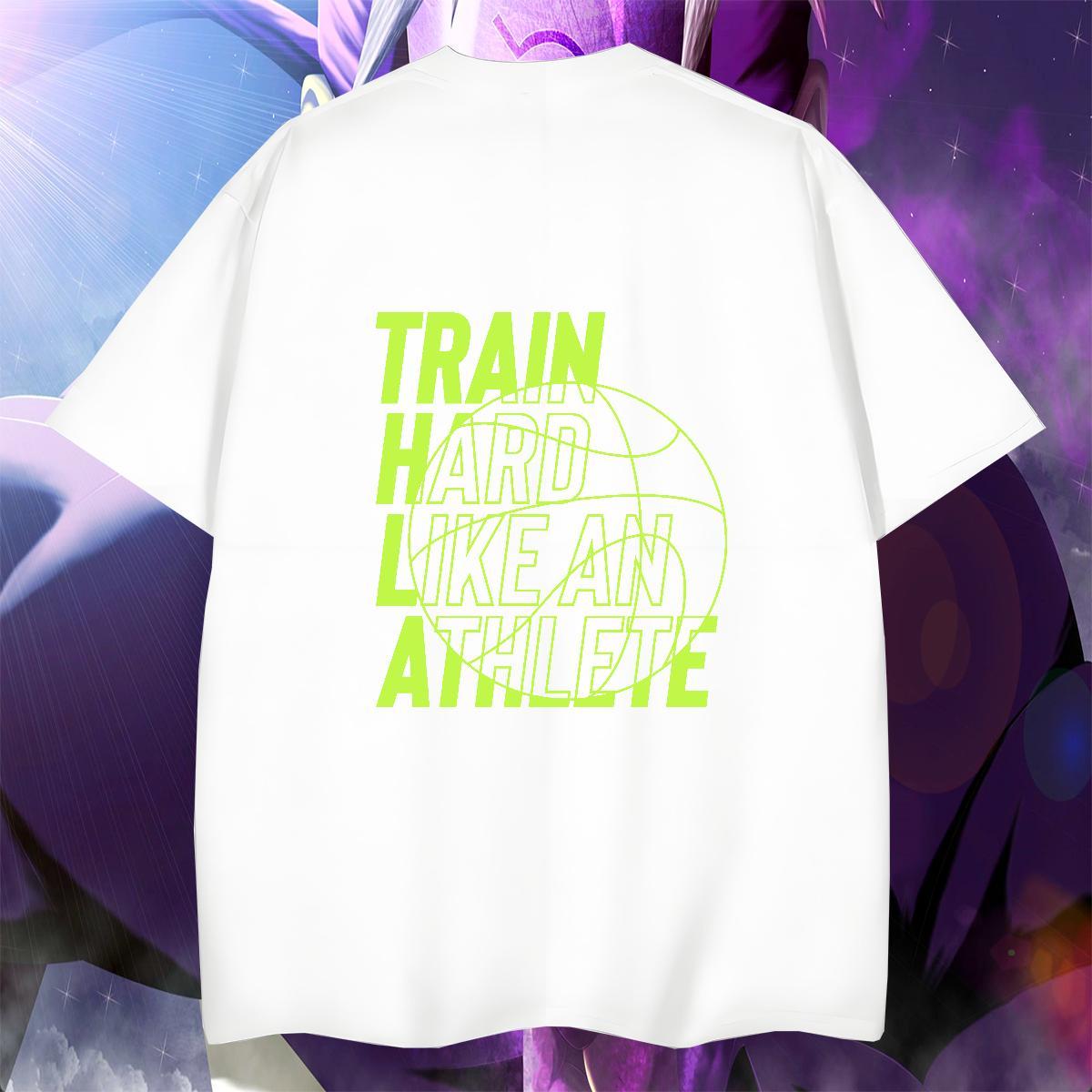 Free Shipping Tshirts 230g 100% Cotton Sport letter Custom Big Size Breathable Crew Neck Fashion Designer T shirt Tees Shirts