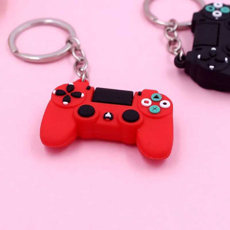 Simple TV Game Player KeyChain for Women Men Joystick Machine KeyChain Keyring Car Bag Key Holder Jewelry Decoration WholesaleL240729