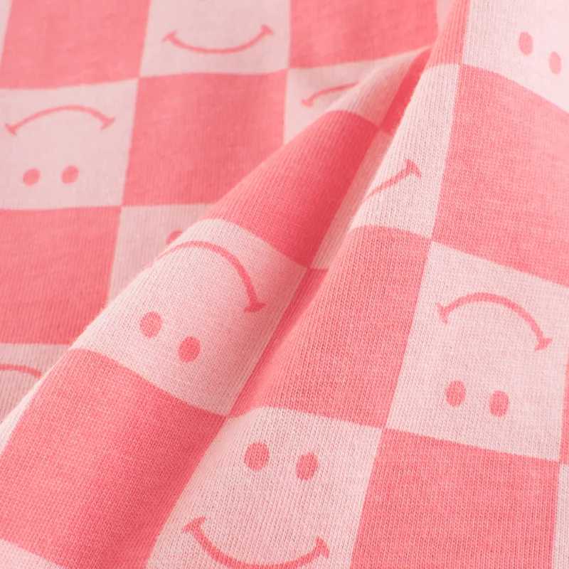 T-shirts 2-8t Cotton Kid Tshirt Toddler Kid Baby Girls T Shirt Summer Infant Clothes Short Sleeve Loose Tee Shirt Childrens OutfitsL24729
