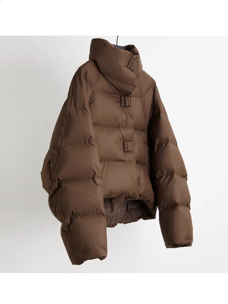 Autumn Winter Women Parkas Coat 2024 Fashion Turn Down Collar Single Buttons Short Jackets Thick Warm Female Jackets Coat 240729