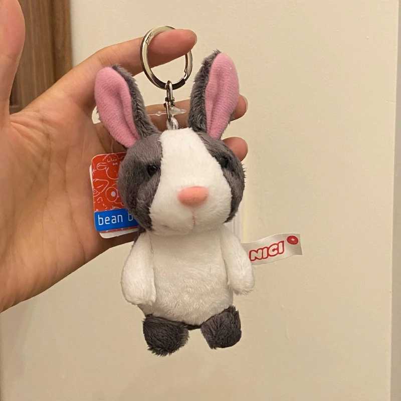 Funny Cute Stylish Soft Keychains Cartoon Popular Cartoon Little Animal Bag Pendants Plush Doll Couple Keychains Bag Pendant NewL240729