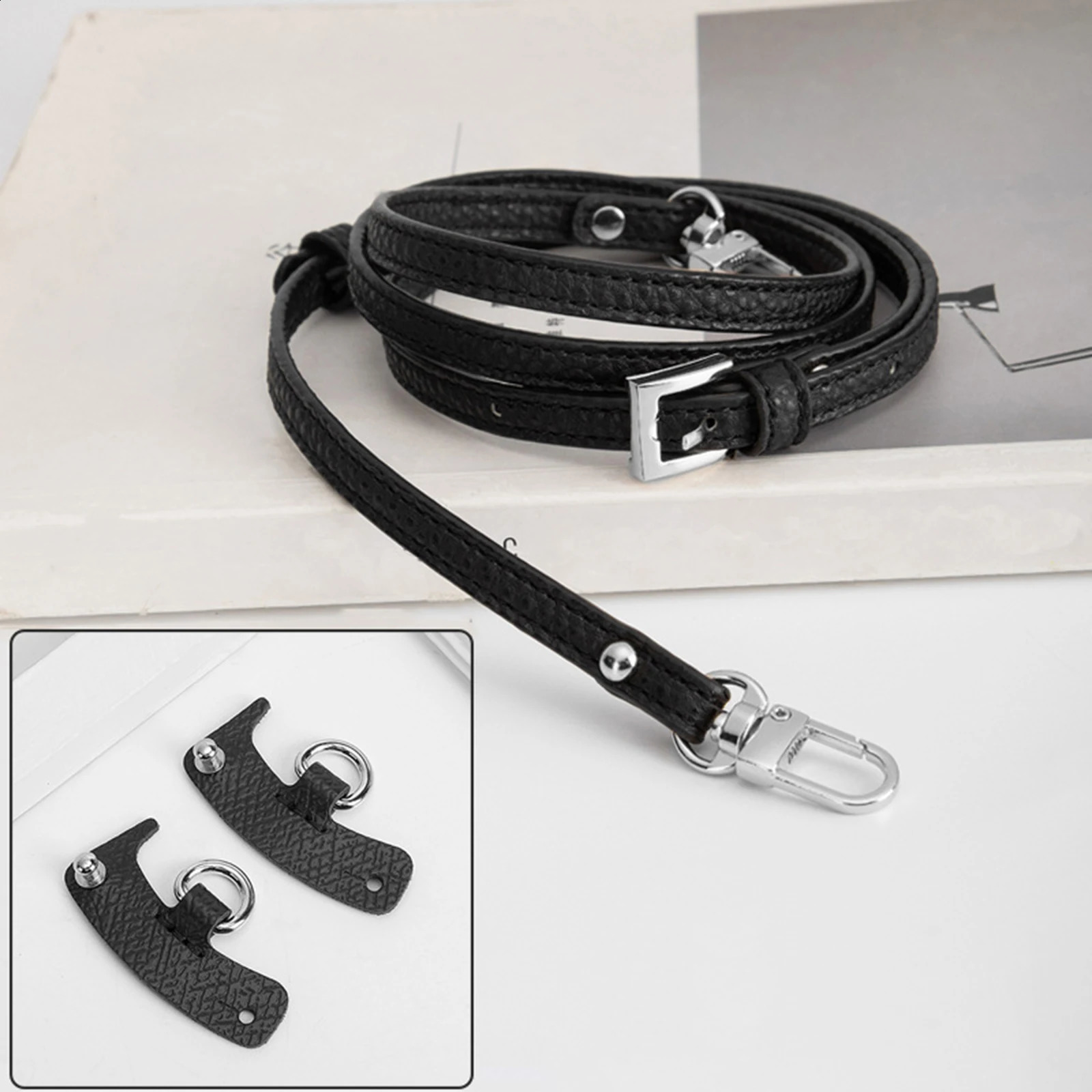 PU Leather Straps for Purse DIY Portable Multifunction Parts Accessories Handbag Strap for Tote Bag Clutch Bag Purse Briefcase 240729