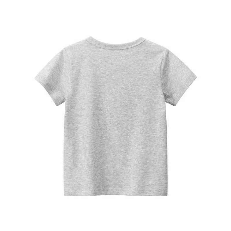 T-shirts 1-9T Infant Kid Boys T Shirt Toddler Kid Tshirt Cotton Summer Clothes Short Sleeve Casual Childrens Tee Top OutfitL24729