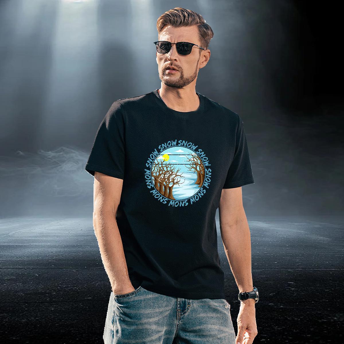 Loose Couples T Shirts 230g Cotton Street Casual sea Oversized 4XL Breathable Crew Neck Factory Direct T Shirt For Man Wear