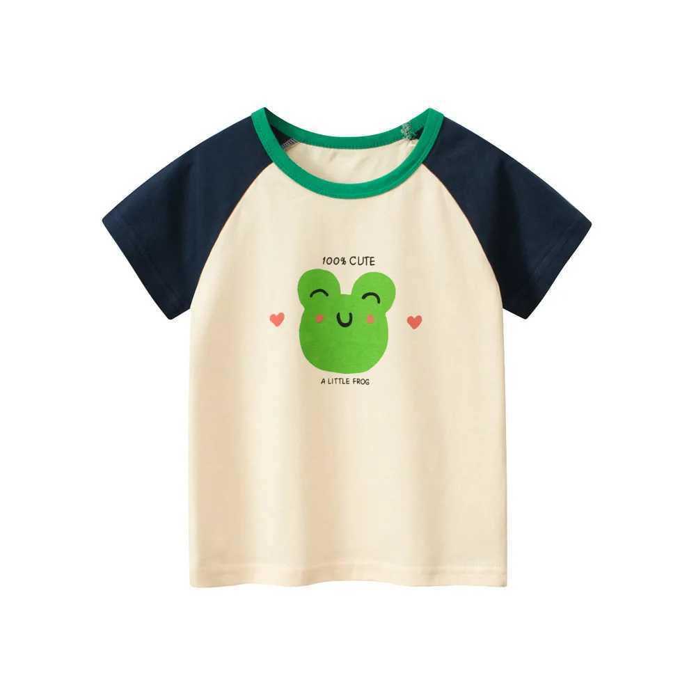 T-shirts 1-9T Toddler Kid Baby Boy Girl Clothes Cotton Infant T Shirt Casual Childrens Basic Tshirt Cute Sweet Tee Top OutfitL24729